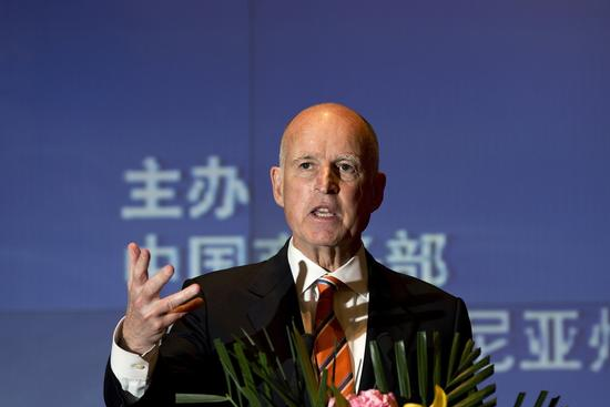 Talks With Chinese Government Leaders, Governor Brown