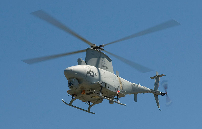 Northrop Grumman’s Fire Scout helicopter, San Diego Metro Magazine