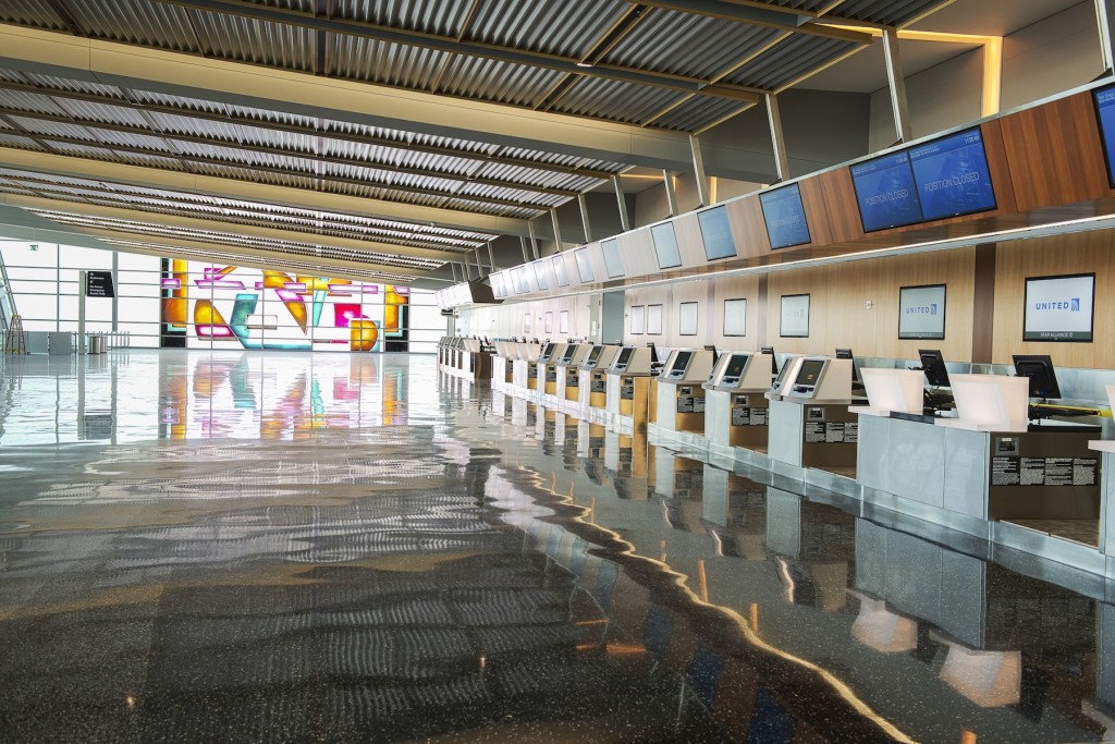 New ticket lobby in Terminal 2