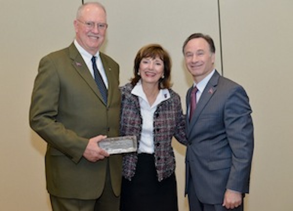 Ben and Nikki Clay with Elliot Hirshman