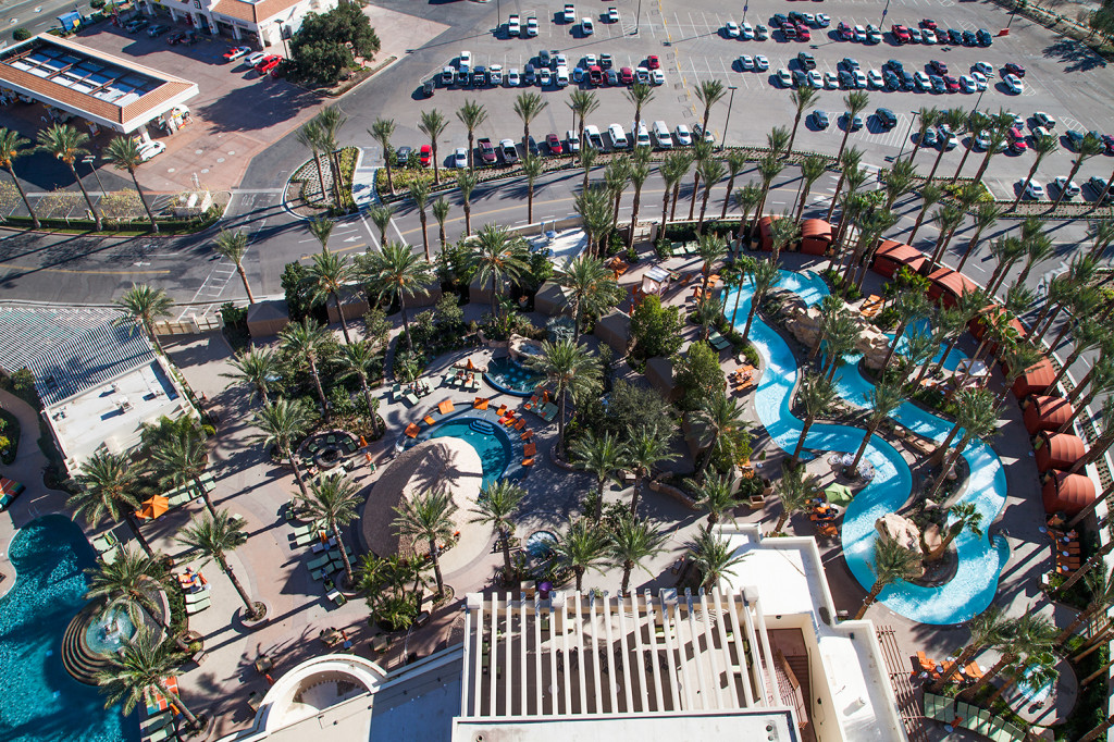 Pool view from the Presidential Suite