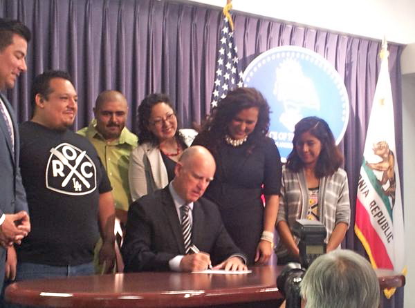 Brown Signs Bill