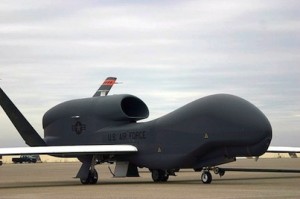 An Air Forece RQ-4 Global Hawk.