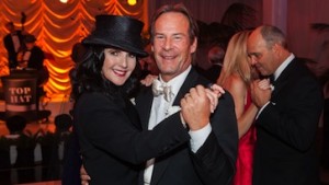 Karen and Stuart Tanz at the Sanford-Burnham annual gala following the announcement of their $1 million donation.