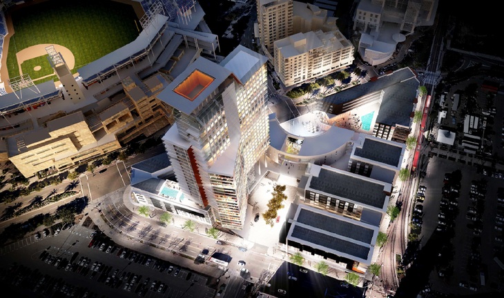 Ballpark Village rendering