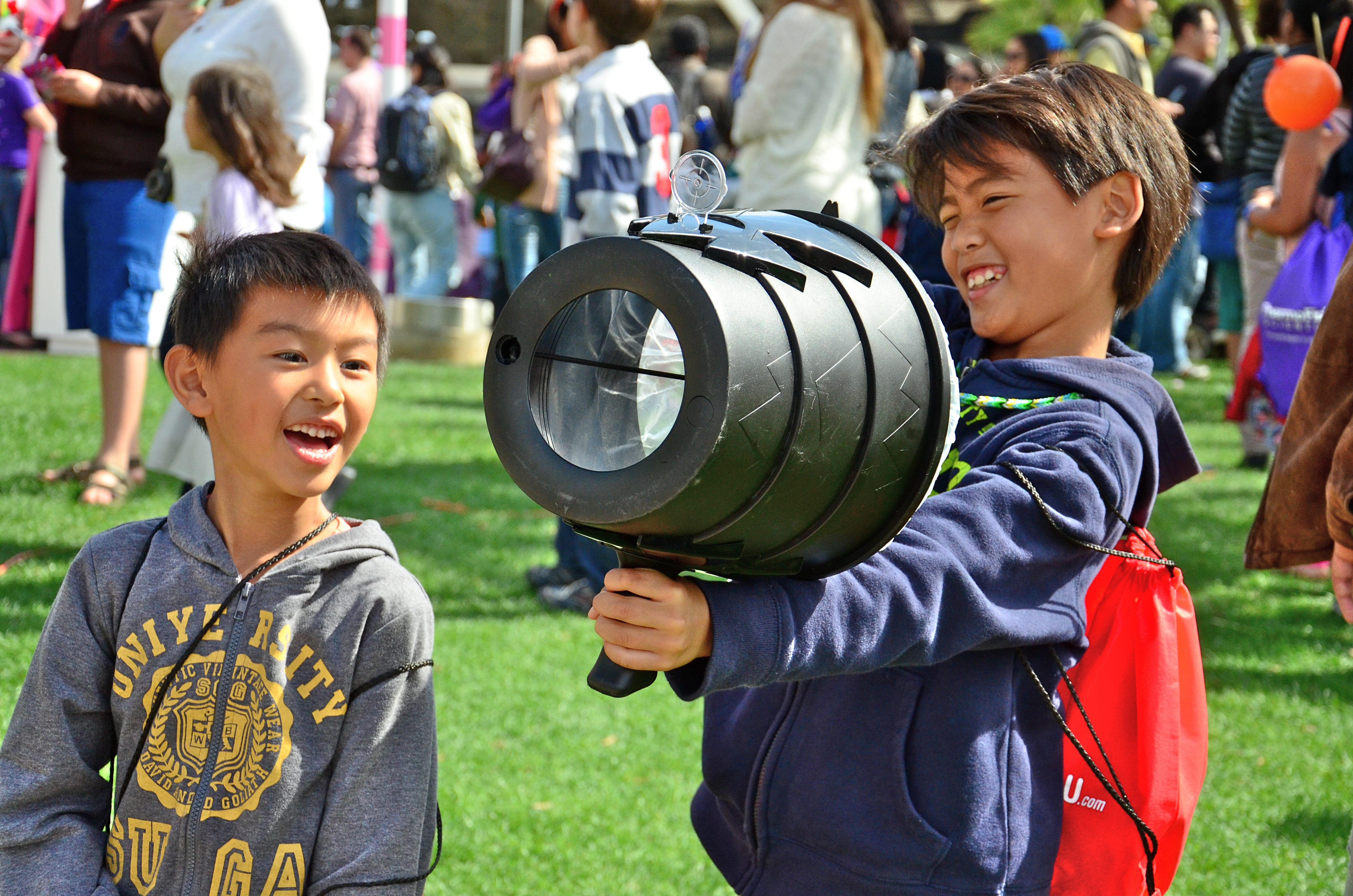 Boys at last year's Festival of Science & Engineering