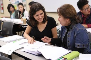 Students at San Diego Miramar College