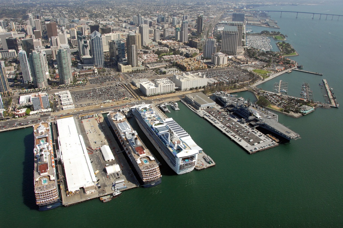 Cruise ships visit Port