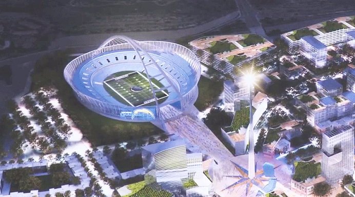Stadium rendering