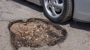 The San Diego area was ranked eighth-worst in the nation in terms of bad roads.