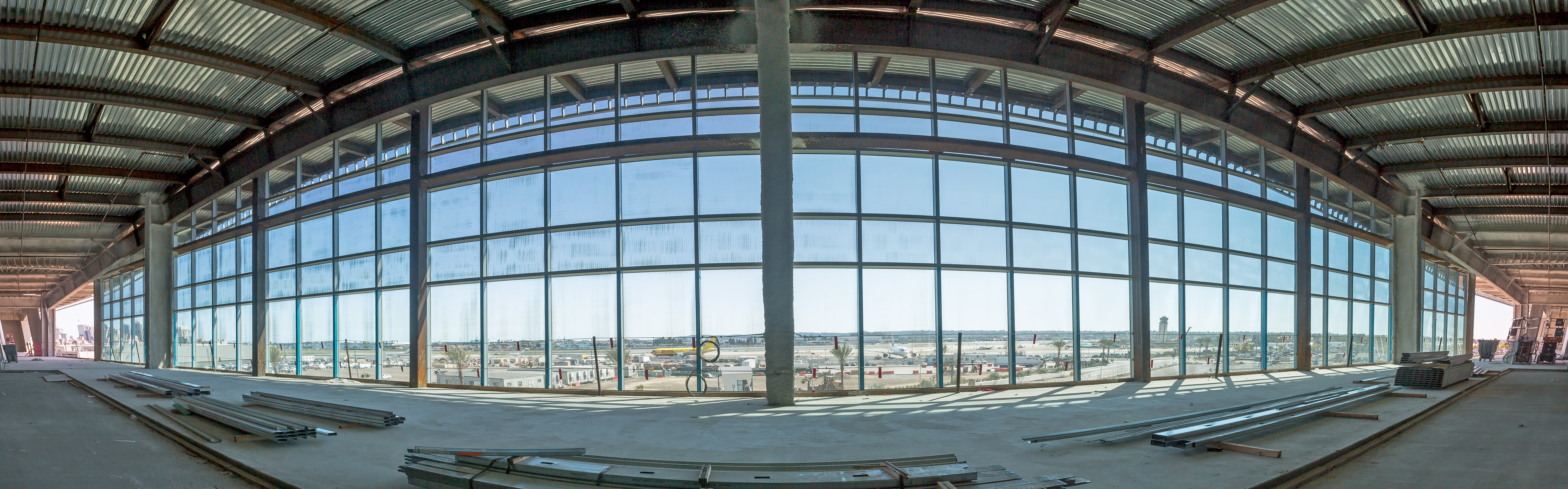 Construction of the Rental Car Center