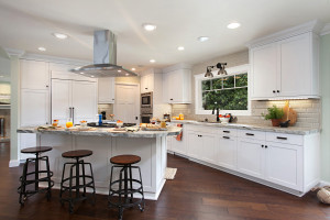 Kitchen in a La Jolla home, designed by Alison Green of Jackson Design & Remodeling.