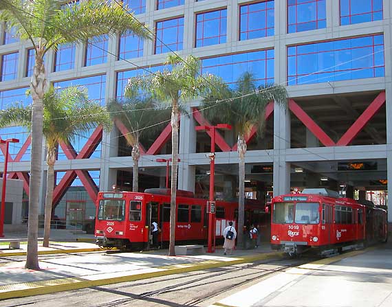 Transit station at 12th and Imperial