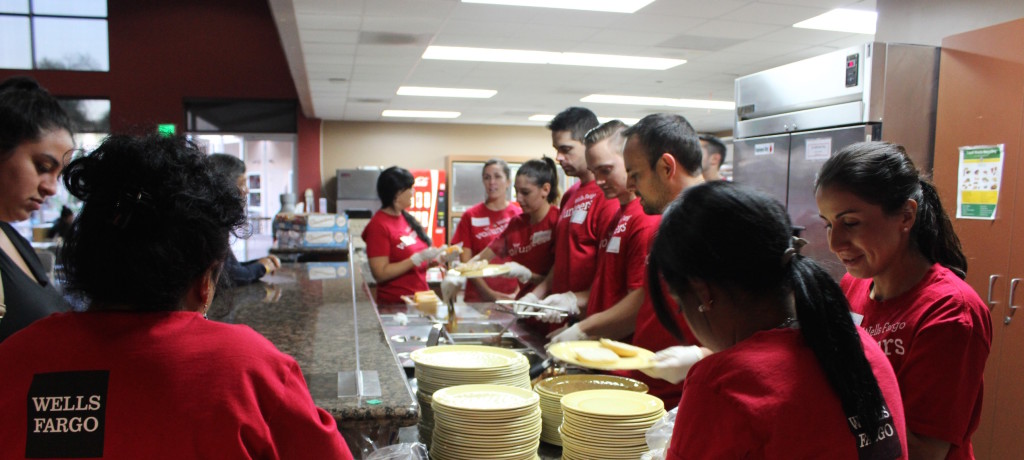 Volunteers at Ronald McDonald House