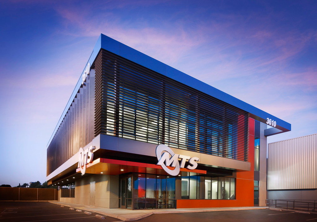 The SANDAG South Bay Administration Building/Bus Maintenance facility.