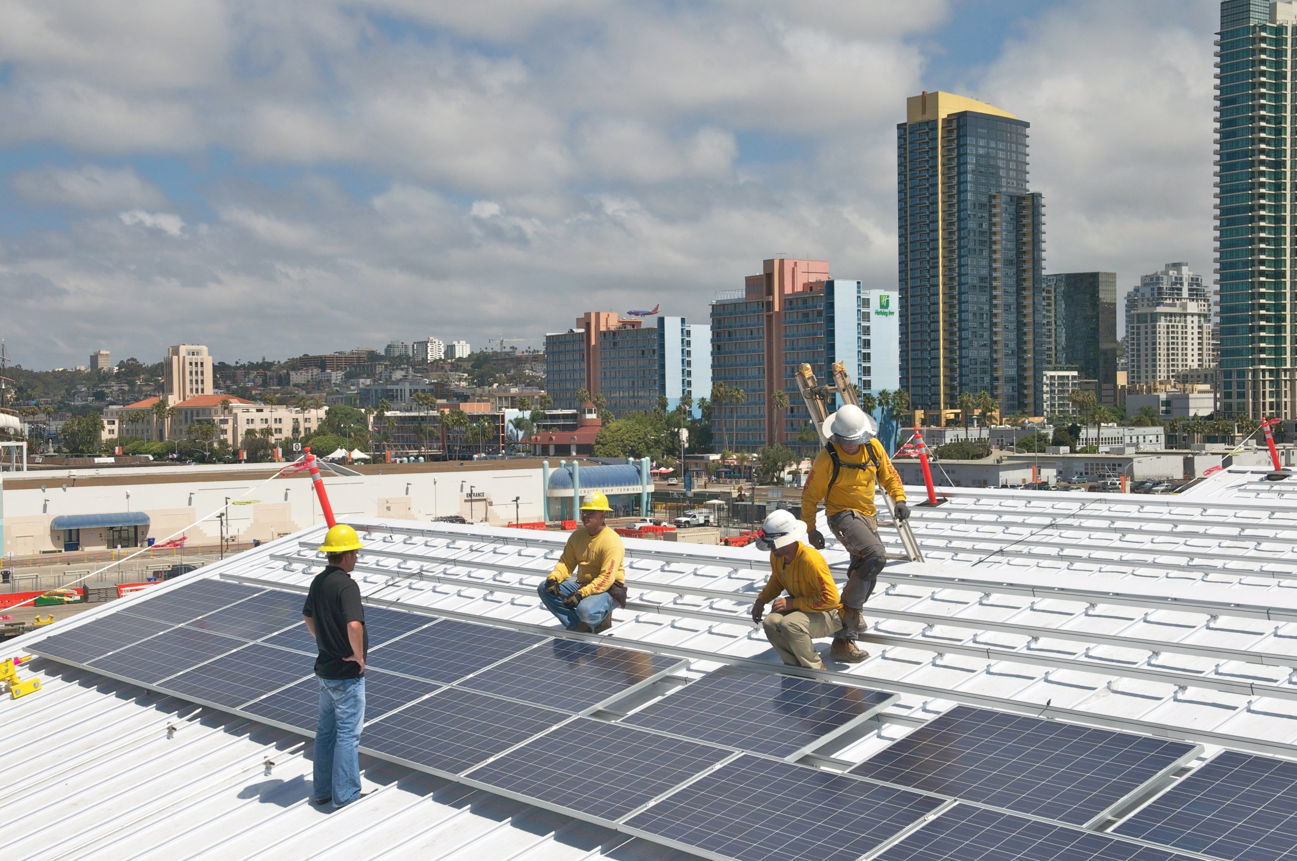 Sullivan Solar Power at Cruise Terminal