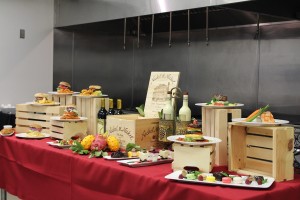 Table spread by Behind the Scenes Catering