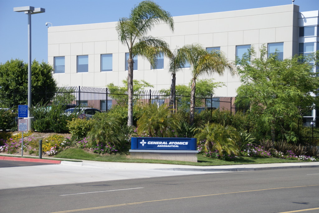 General Atomics Aeronautical headquarters in Poway Business Park