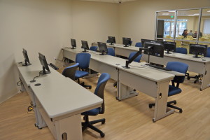 Computer room at San Diego Square