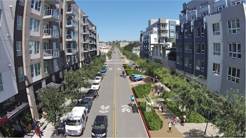 14th St. Proposed Streetscape