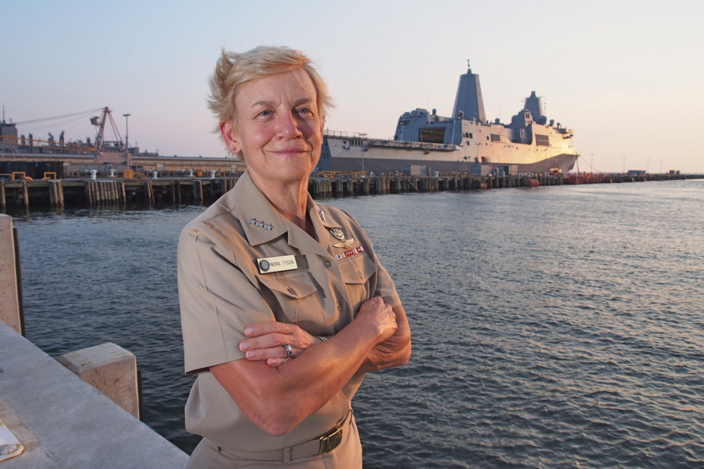 Vice Adm. Nora Tyson was deputy commander of U.S. Fleet Forces Command based in Norfolk, Va. before she became commander of the 3rd Fleet in San Diego. (Photo courtesy of StyleBlueprint)