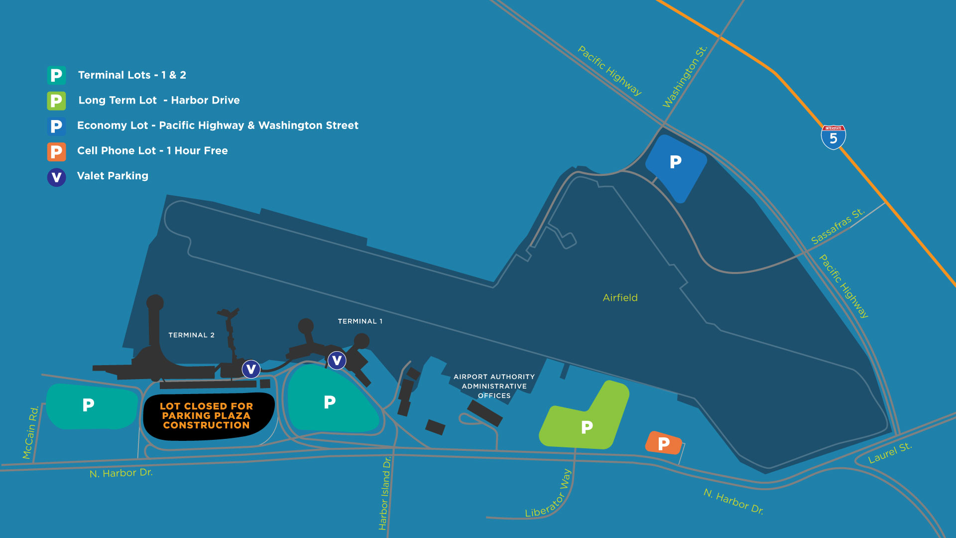 Parking map