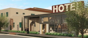 Barracks Hotel Rendering. (Courtesy NTC)