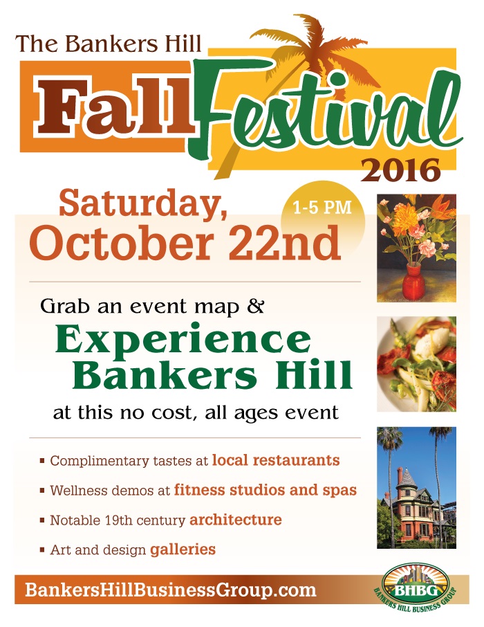 Bankers Hill Business Group flyer