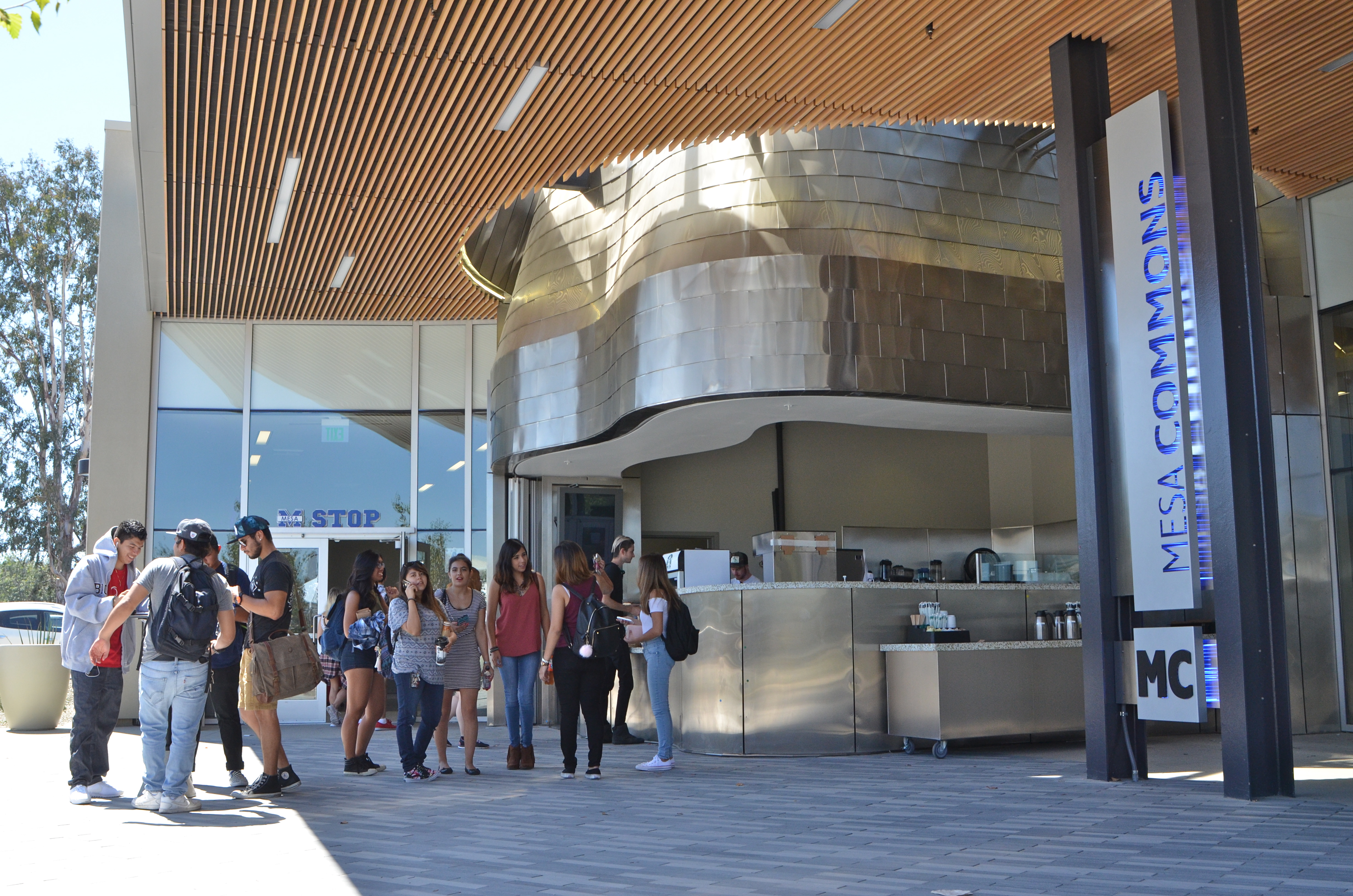  The new Mesa Commons at San Diego Mesa College