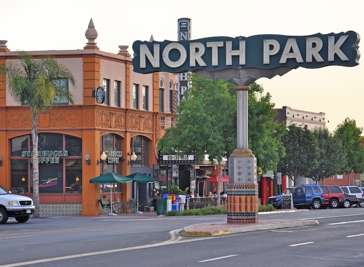 North Park sign. (Lisa Field)