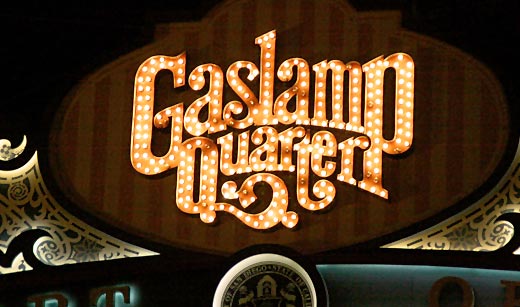 Gaslamp Quarter sign (Gaslamp Quarter Association)