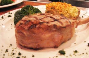 Veal chop