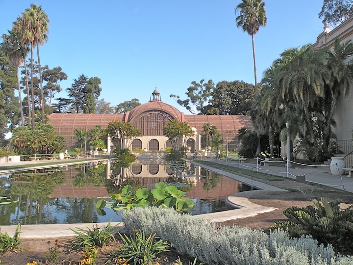 Restoration of the Botanical Building, above, is one of the projects contemplated by the Balboa Park Conservancy (Photo by Manny Cruz)