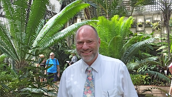 Tomas Herrera-Mishler, CEO and President of the Balboa Park Conservancy. (Photo by Delle Willett)