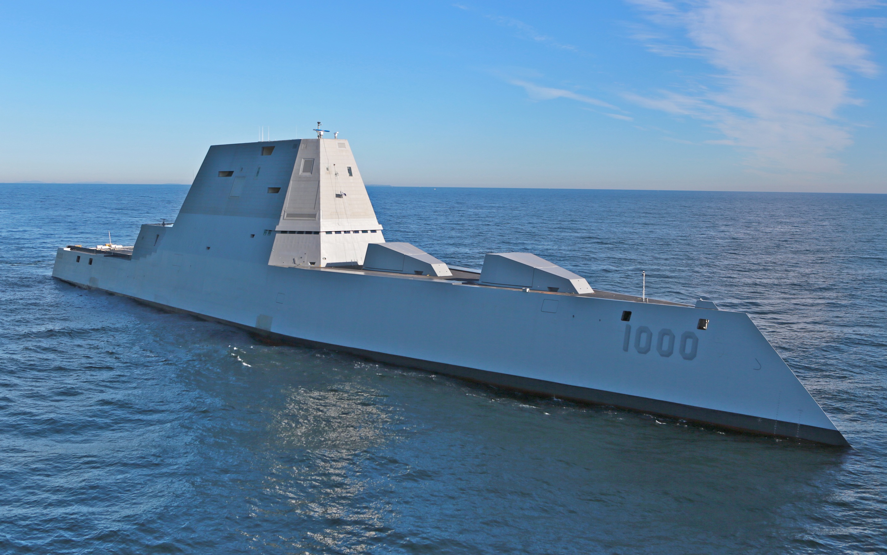 The ship will be crewed by 147 officers and enlisted personnel and a 28-person aviation detachment. Capt. James A. Kirk, commanding officer of Zumwalt.