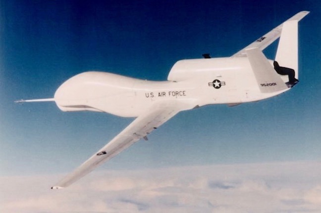 The Air Force Global Hawk UAS built by Northrop Grumman. (Northrop Grumman)