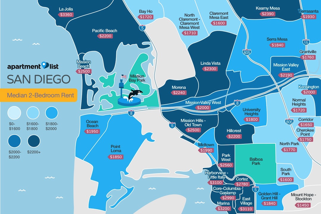 Apartment List rental map