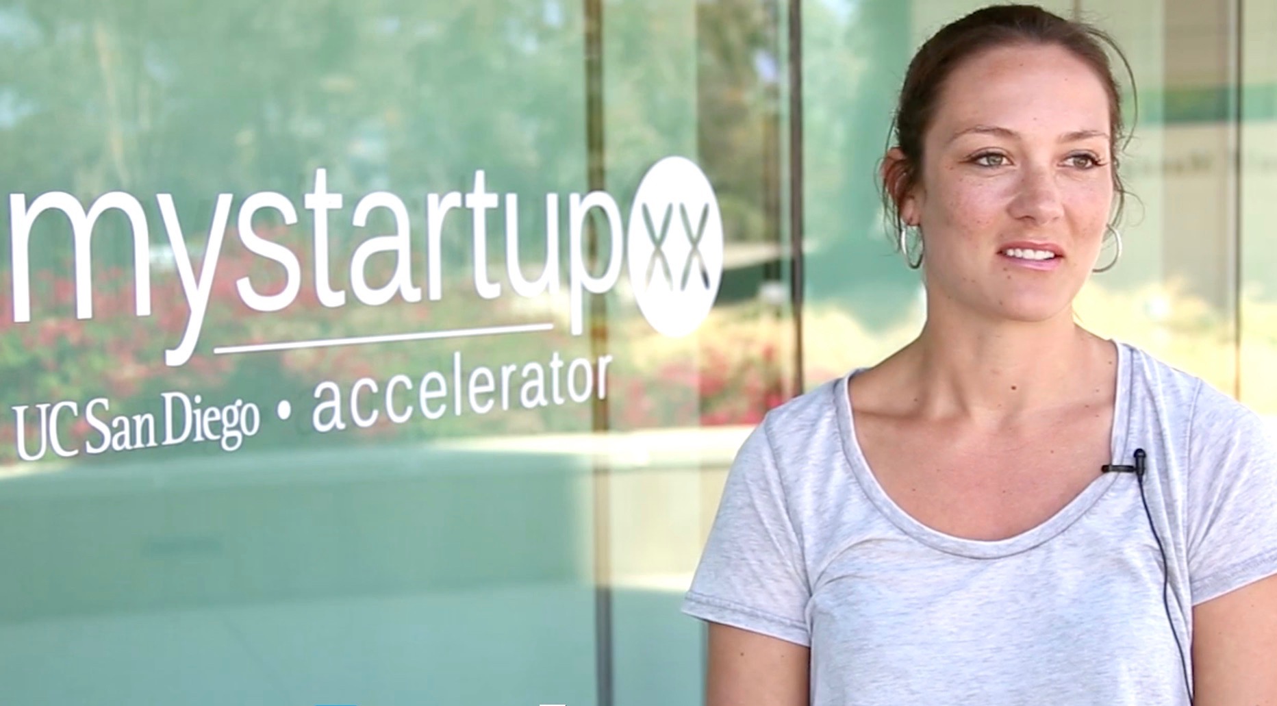 Ashley Van Zeeland, co-founder and CEO of Cypher Genomics and a mystartupXX graduate. (Credit: UCSD)