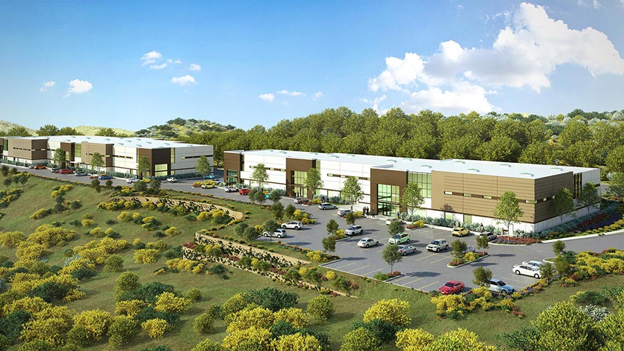 Rendering of Keystone Victory Industrial Park