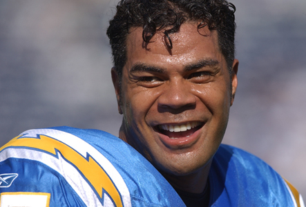 NFL Football Hall of Famer and longtime San Diego Charger Junior Seau.