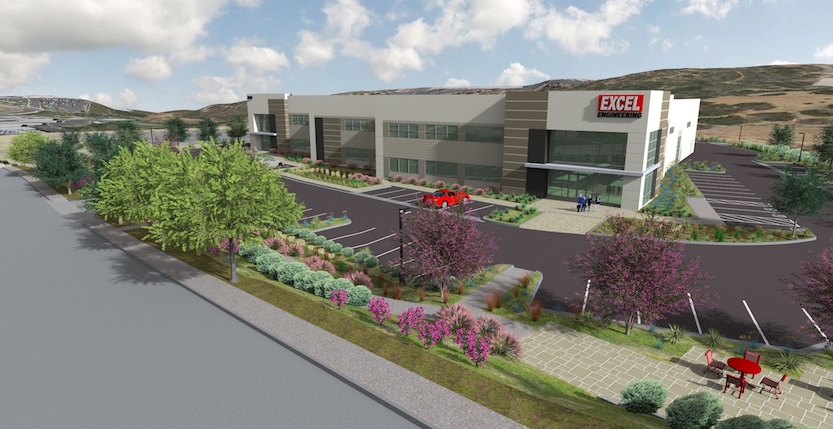 Rendering of the Carlsbad Victory Industrial Park.