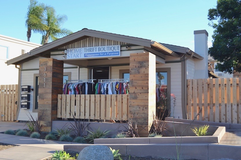The Home Start Thrift Boutique at 3611 Adams Ave. in San Diego is one of the beneficiaries of the Social Enterprise Accelerator.