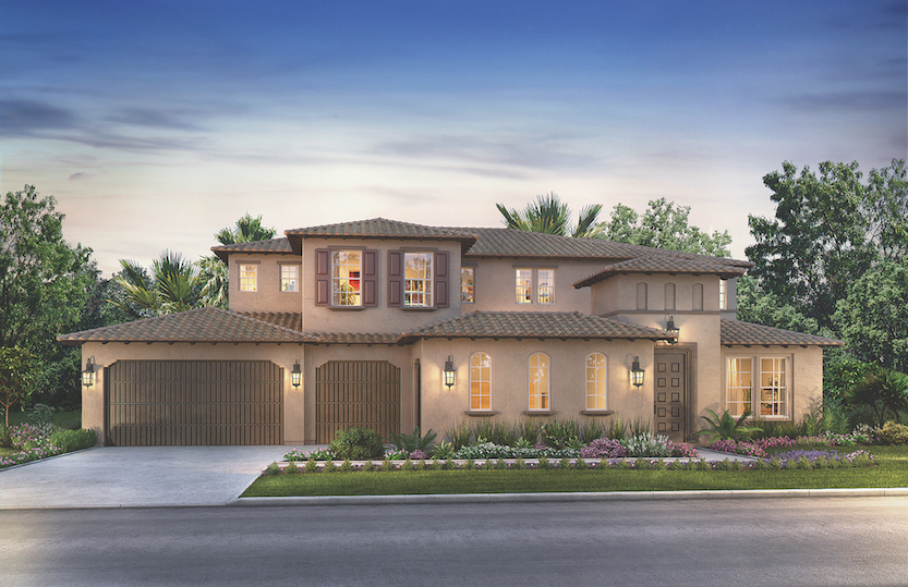 Rendering of the Estates at Canyon Grove in Escondido