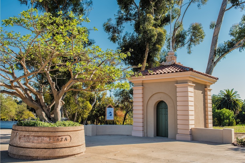 One of the restored gate houses. (Photo by Richard Seignious)