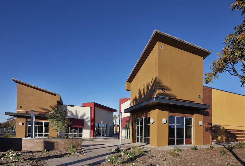 The project transformed an abandoned Target building in an existing neighborhood into an attractive community amenity that serves as a gateway into the city. 