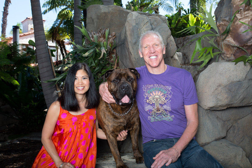 Lori and Bill Walton. (Photo by Taylor Hanson)