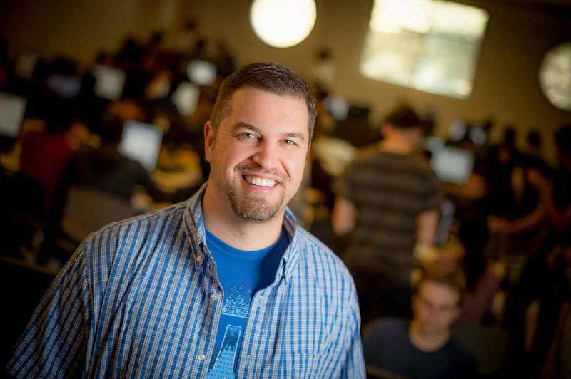 Alumnus Taner Halicioglu kicked off the Campaign for UC San Diego with a $75 million gift to establish a data science institute at UC San Diego. (Photos by Erik Jepsen/UC San Diego Publications)