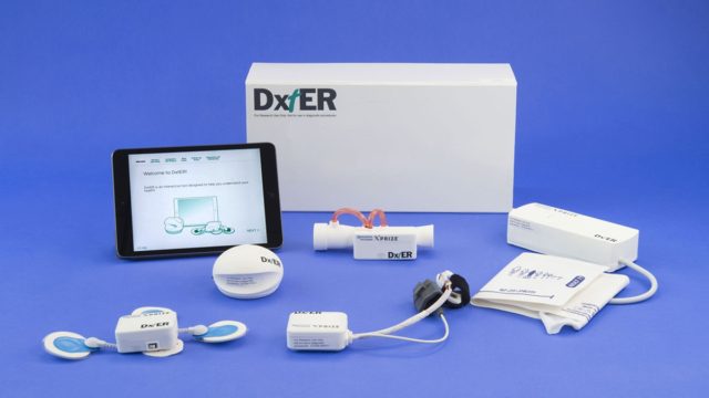 Final Frontier Medical Device’s ‘DxtER tricorder’ device.