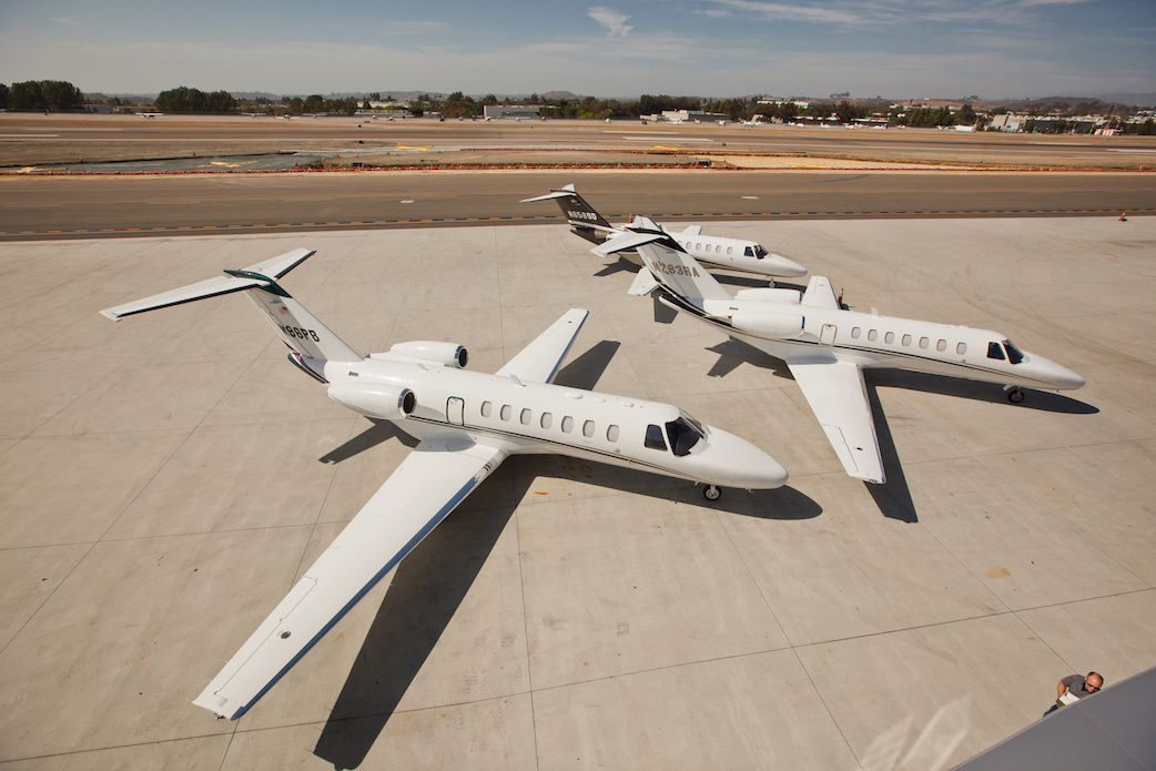 Aircraft from Latitude 33 Aviation’s fleet. 