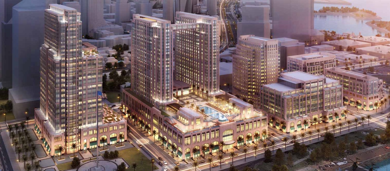 The Manchester Pacific Gateway project. (Rendering by Manchester Financial Group)